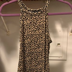 Leopard body suit